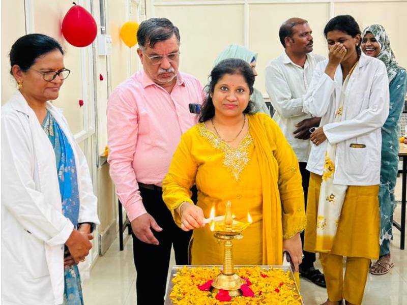 Re-Inauguration of microbiology laboratory