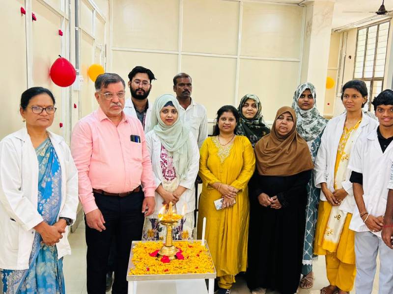 Re-Inauguration of microbiology laboratory