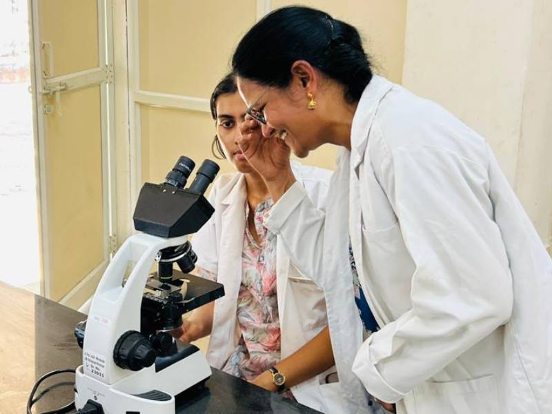 Re-Inauguration of microbiology laboratory