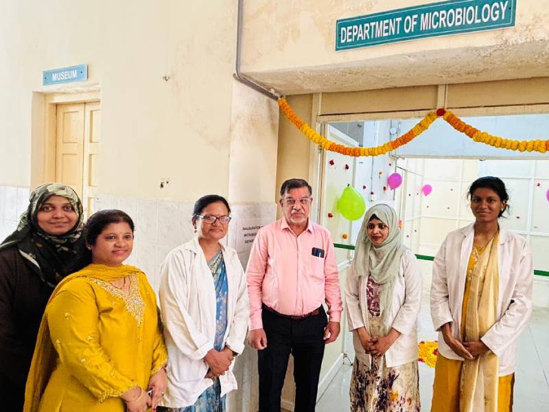 Re-Inauguration of microbiology laboratory