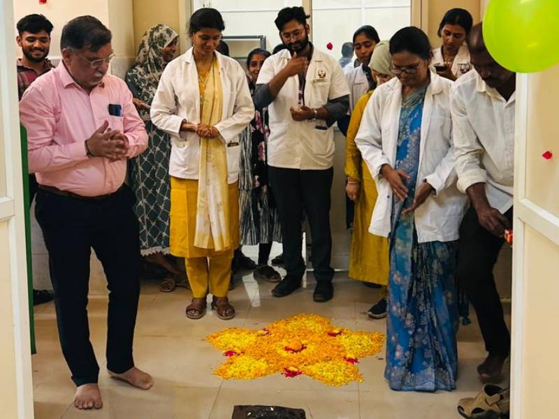 Re-Inauguration of microbiology laboratory